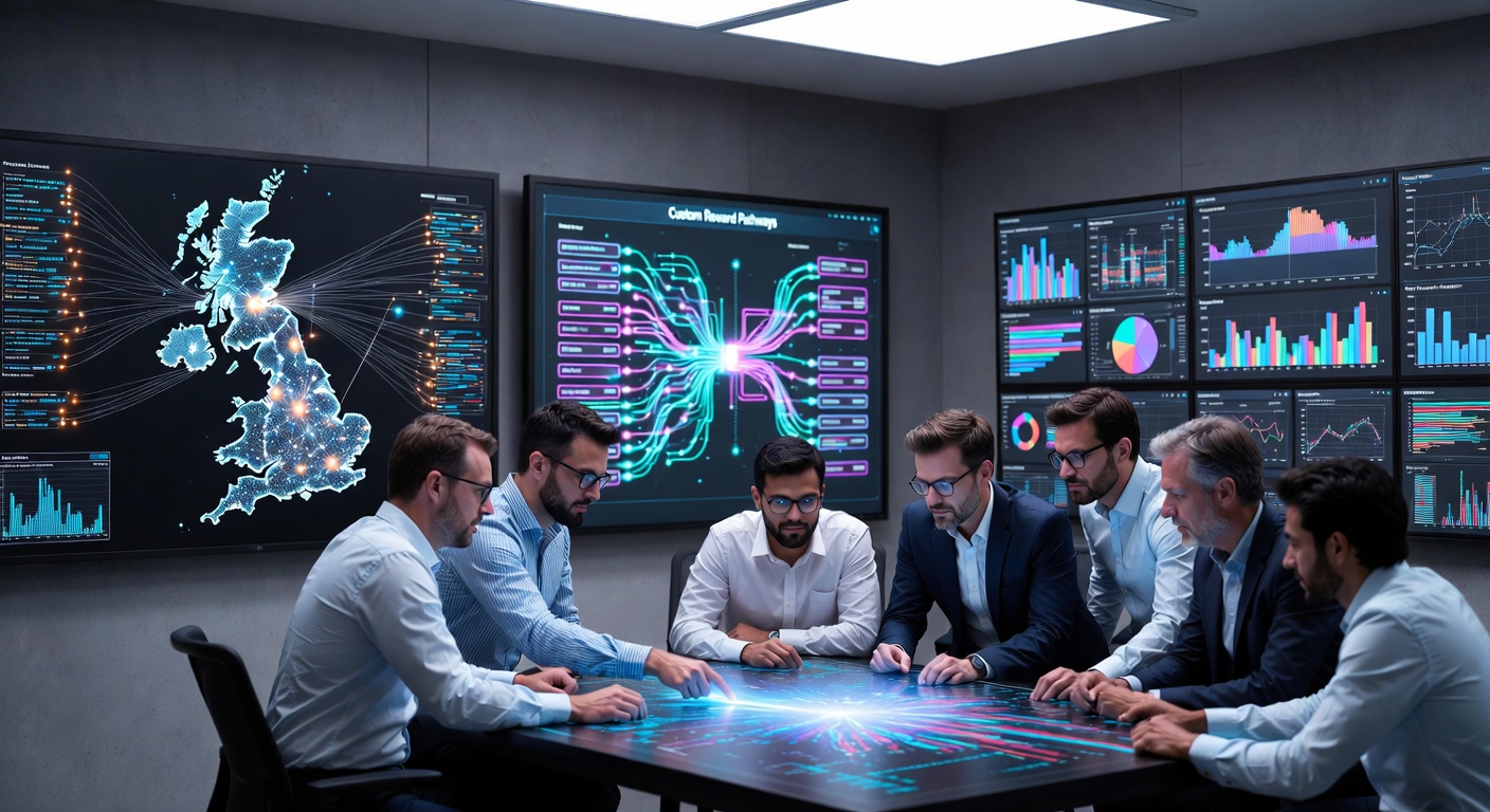 Player engagement metrics and reward customization interface used by British slot operators