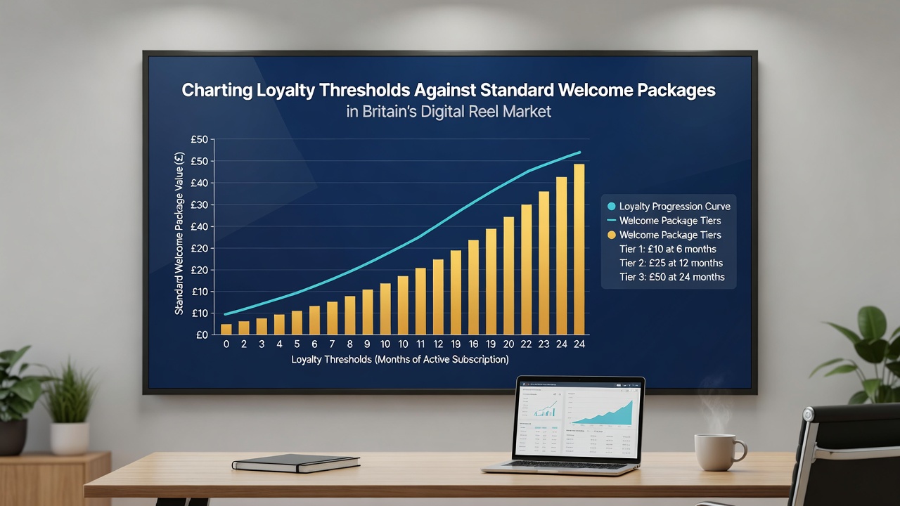 Visual breakdown of loyalty tier requirements versus one-time welcome offers at British reel sites