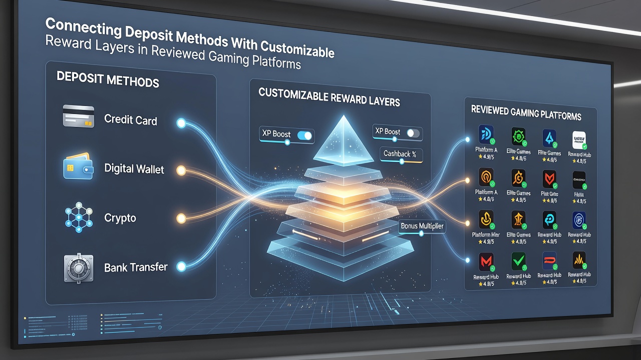 Custom reward layers activated by different deposit methods