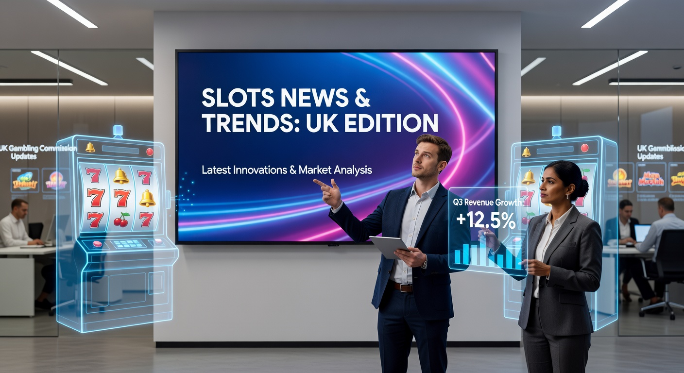 Digital illustration of online slot machines with regulatory icons like locks and limits overlayed, symbolizing new UK gambling rules