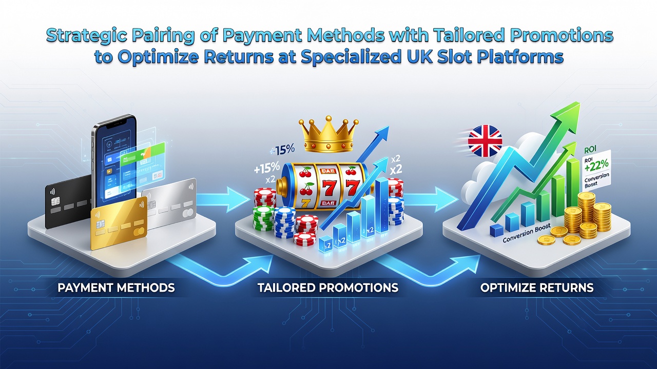 Strategic pairing of payment methods and promotions at UK slot platforms