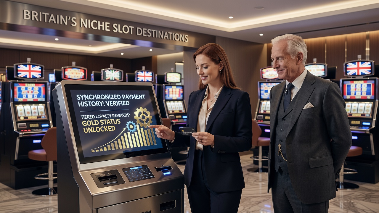 Illustration of payment history synchronization with loyalty rewards in UK slot venues