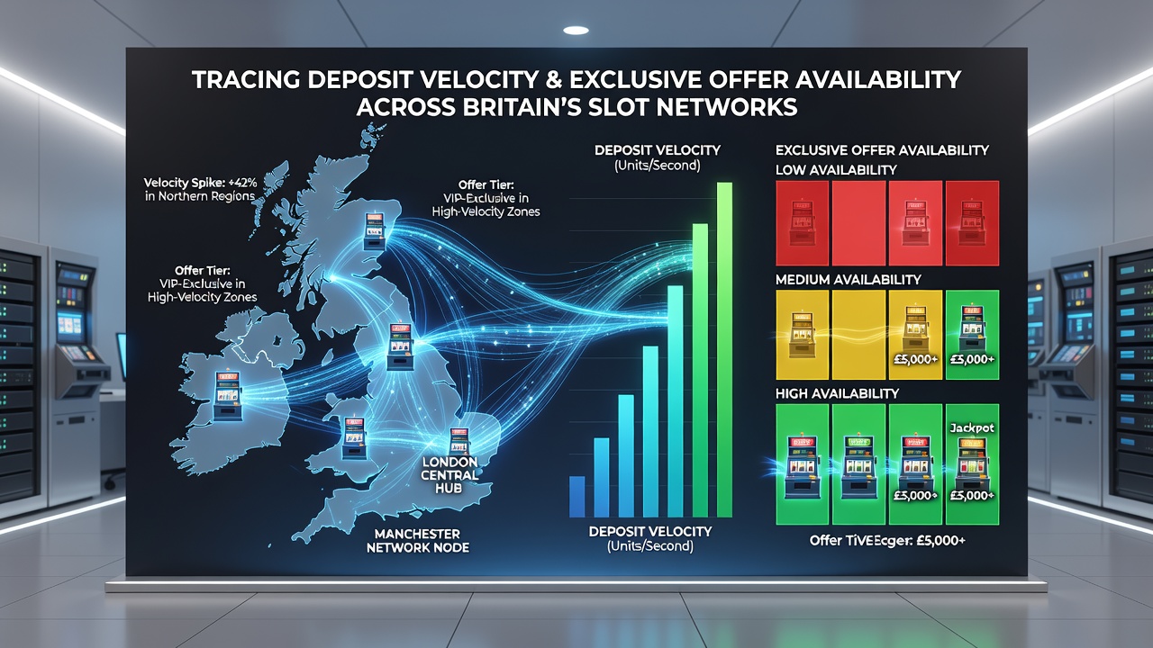 Visualization of exclusive bonus tiers mapped against deposit frequency metrics on British slot sites