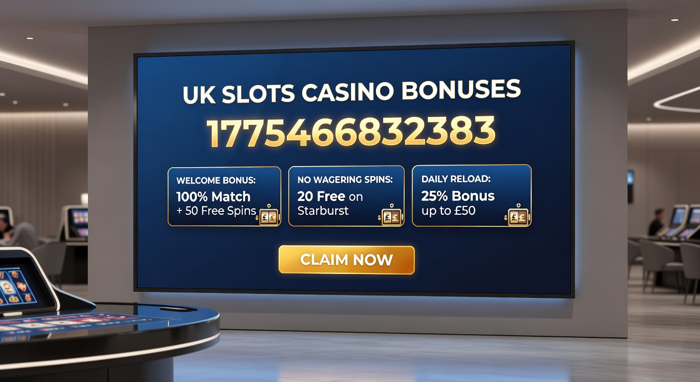 Dynamic graphic of a casino bonus vault unlocking free spins, deposit matches, and cash rewards for UK slots players
